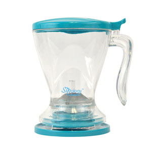 Steeped Tea, Kitchen, Sipology Steeped Tea Tip Top Carafe Insulated  Travel Pitcher Teal Blue Hot Cold